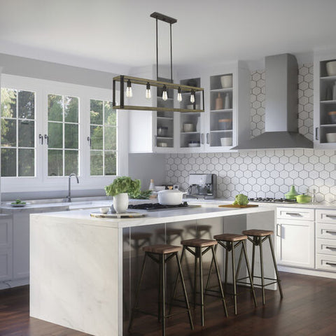 Finn Farmhouse Rustic Chandelier for Accent Ceiling Light