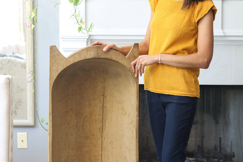 Everyday Farmhouse Handmade Embossed Fruit Bowl