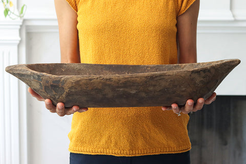 Everyday Farmhouse Handmade Embossed Fruit Bowl