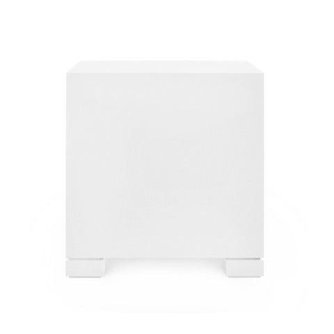 Villa & House Francis Timeless Minimalist Nightstand with Block Frame - 26 W