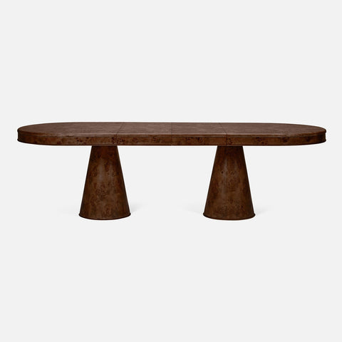 Made Goods Holland Extendable Oval Dining Table in Contemporary Style