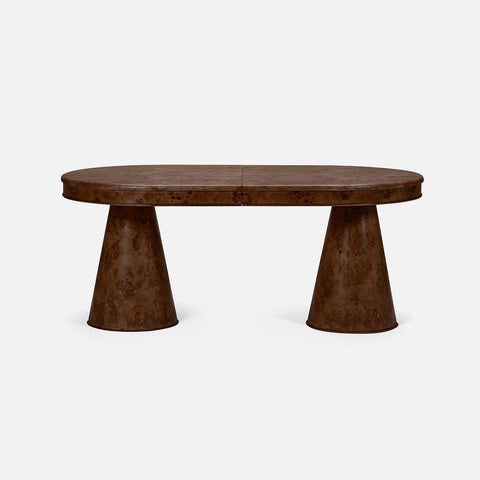 Made Goods Holland Extendable Oval Dining Table in Contemporary Style