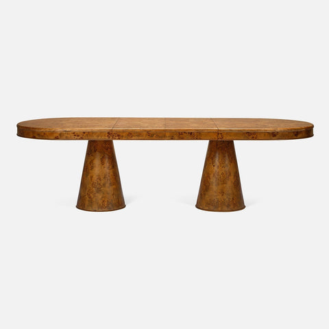 Made Goods Holland Extendable Oval Dining Table in Contemporary Style