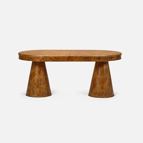 Made Goods Holland Extendable Oval Dining Table in Contemporary Style
