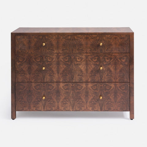 Lindsey Contemporary Drawer Dresser with Knob Handles