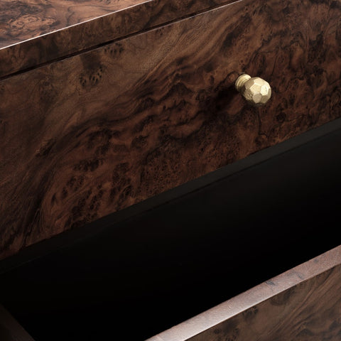 Lindsey Contemporary Drawer Dresser with Knob Handles