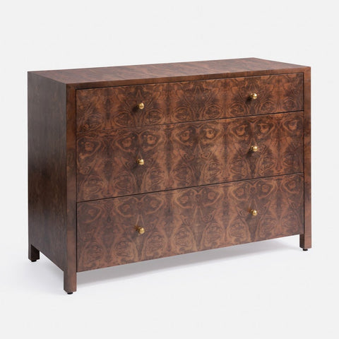 Lindsey Contemporary Drawer Dresser with Knob Handles