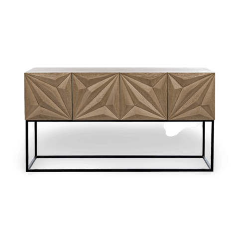 Zurich Art Deco Geometric Entryway Console