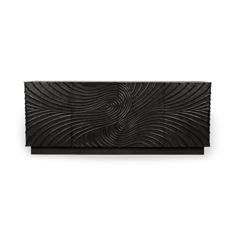 Cavalier Modern Abstract Sideboard Cabinet