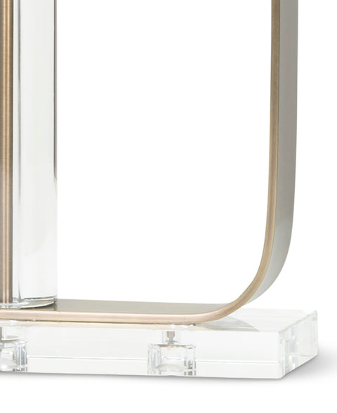 Gabby Column Accent Table Lamp Modern Drum Design