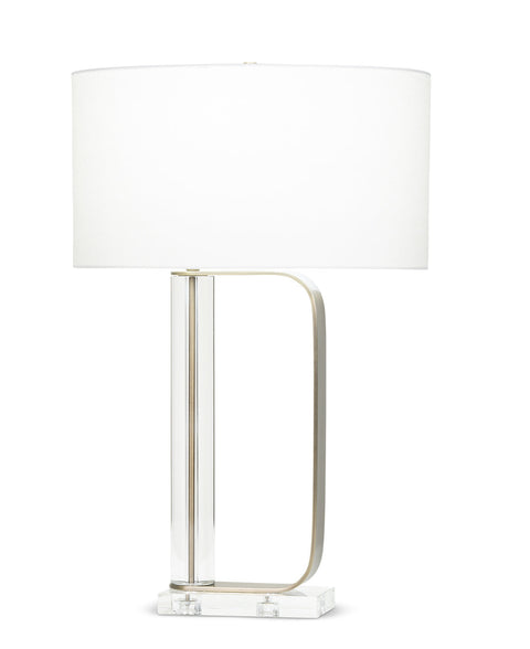 Gabby Column Accent Table Lamp Modern Drum Design