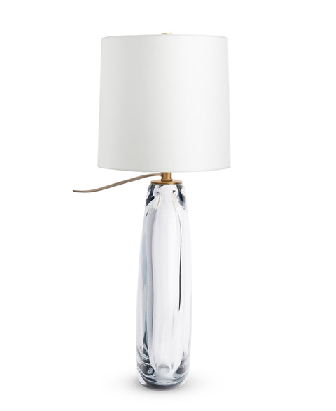 Gable Accent Contemporary Drum Table Lamp