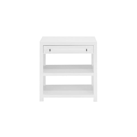 Worlds Away Timeless Minimalist Nightstand with Frame Design