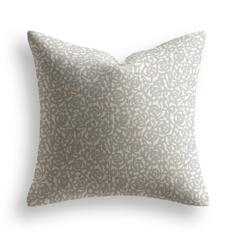 Gardenia Throw Pillow in Marina