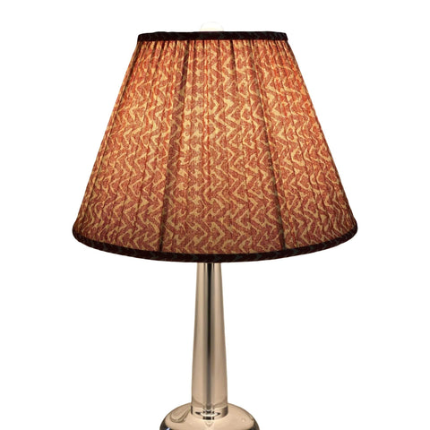 Custom Fermoie Fabric Empire Shades – 16" and 18" Bases