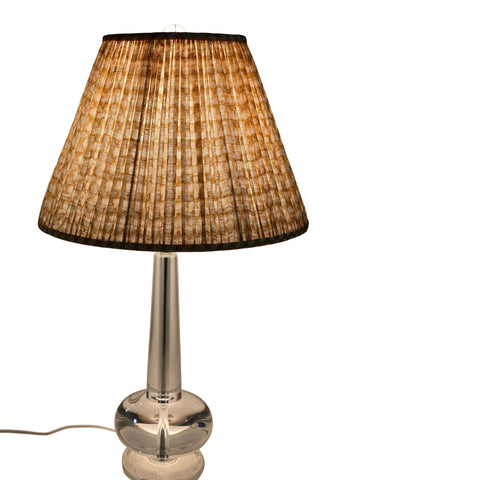 Custom Fermoie Fabric Empire Shades – 16" and 18" Bases