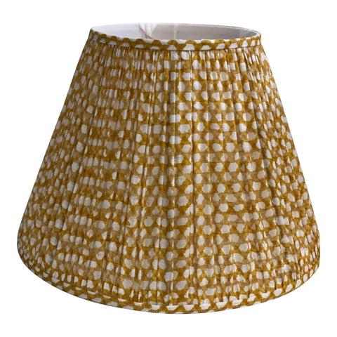 Custom Fermoie Fabric Empire Shades – 16" and 18" Bases