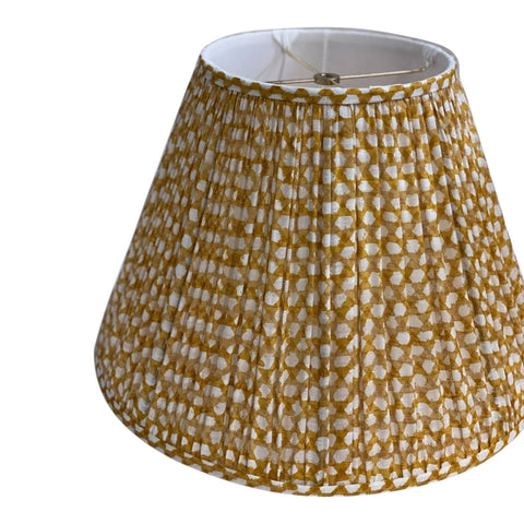 Custom Fermoie Fabric Empire Shades – 16" and 18" Bases