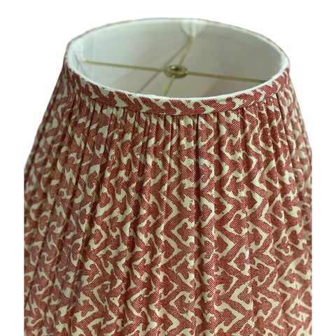 Custom Fermoie Fabric Empire Shades – 16" and 18" Bases