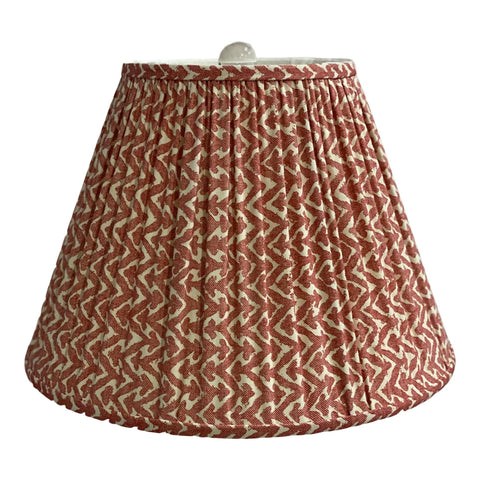 Custom Fermoie Fabric Empire Shades – 16" and 18" Bases