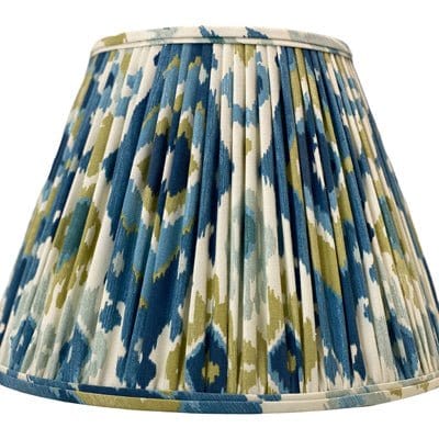 Gathered Ikat Linen British Empire