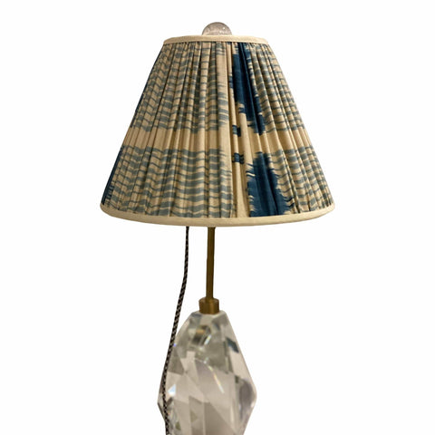 Gathered Ikat Silk Empire 12” Base