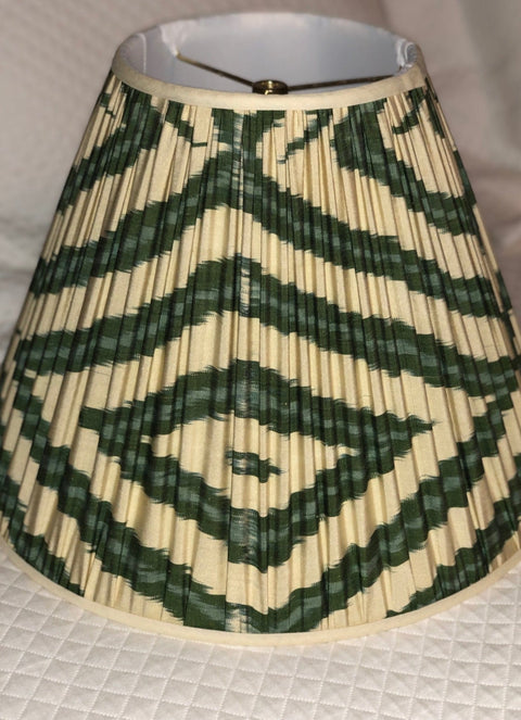 Gathered Diamond Ikat Silk Empire – Curated Consumer