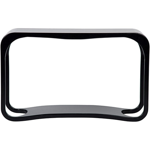 Milena Timeless Minimalist Curved Entryway Console