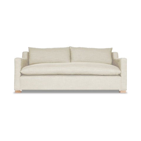 Ginger Contemporary Standard Sofa with Armrests and Loose Cushions