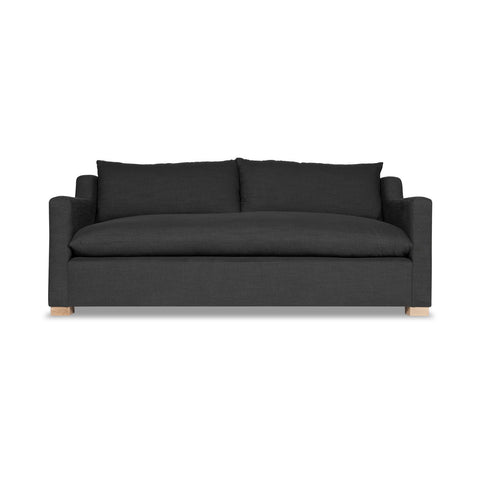 Ginger Contemporary Standard Sofa with Armrests and Loose Cushions