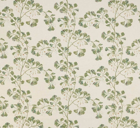 Greenacre Leaf Green Gathered Lampshades