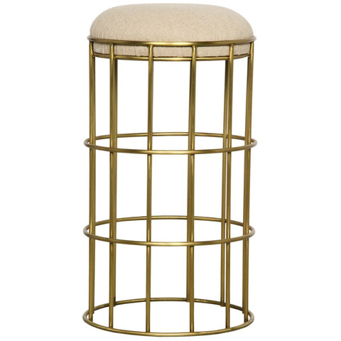 Ryley Industrial Creative Modern Counter Stool with Cylinder Leg