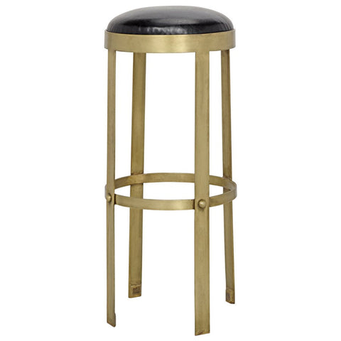 Prince Artful Traditionalist Modern Backless Bar Stool