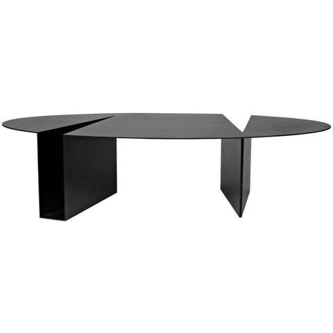Minerva Timeless Minimalist Freeform Coffee Table