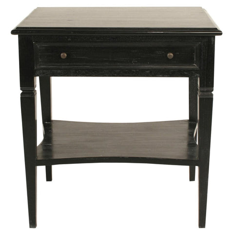 Artful Traditionalist Oxford Frame Traditional Accent Table