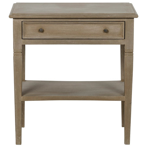 Oxford Traditional Block Frame Rectangle Accent Table