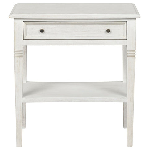 Oxford Traditional Rectangle Accent Table with Block Frame