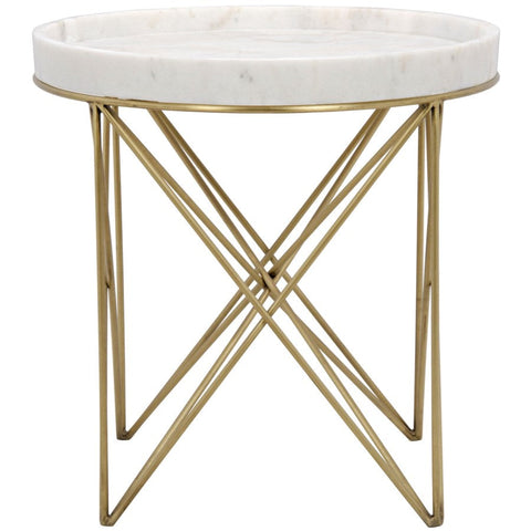 Prisma Modern Round Center Table Accent Table