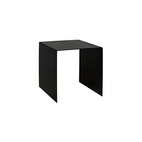 Yves Timeless Minimalist Center Table in Solid Rectangle Frame
