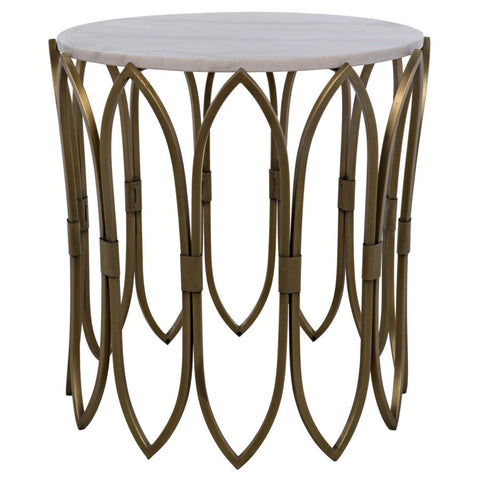 Nola Art Deco Round Center Table