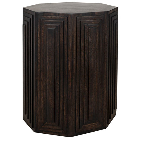 Moore Modern Hexagonal Drum Center Table