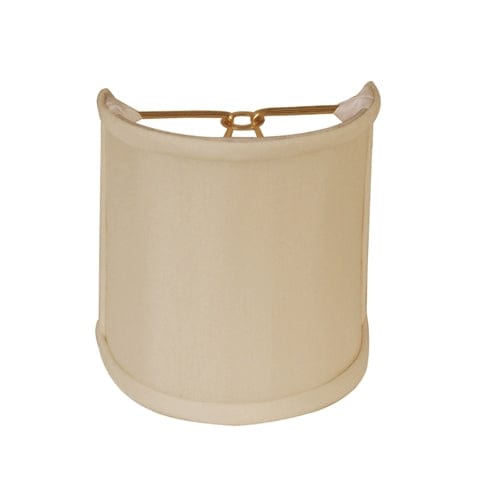 Half Wall Sconce Chandelier 100% Pongee Silk Lamp Shade - Sand