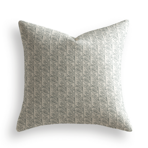 Hemlock Throw Pillow in Mineral