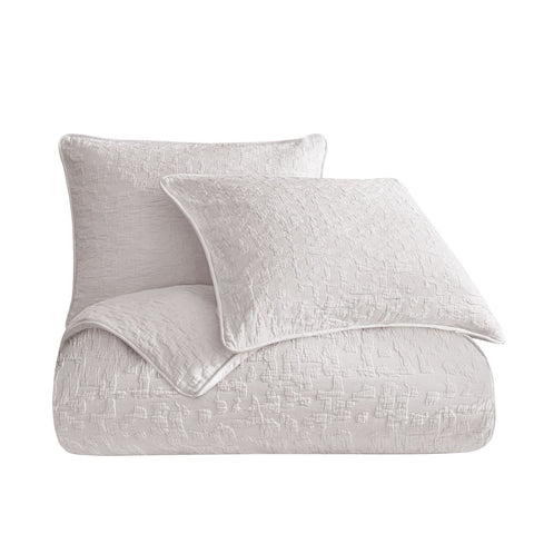 Traditional Solid Stitched Soft Coverlet Set