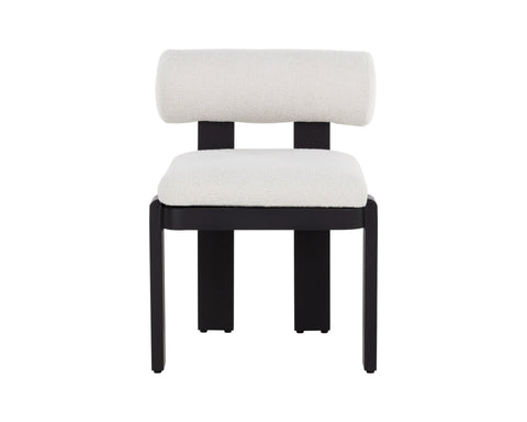 Timeless Minimalist Modern Upholstered Dining Side Chair