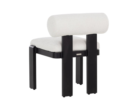 Timeless Minimalist Modern Upholstered Dining Side Chair