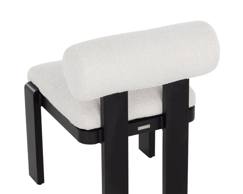 Timeless Minimalist Modern Upholstered Dining Side Chair