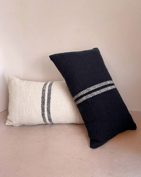 Powered by People Soft Scandinavian Textured Lumbar Pillow - 12 x 20