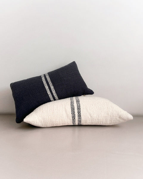 Powered by People Soft Scandinavian Textured Lumbar Pillow - 12 x 20