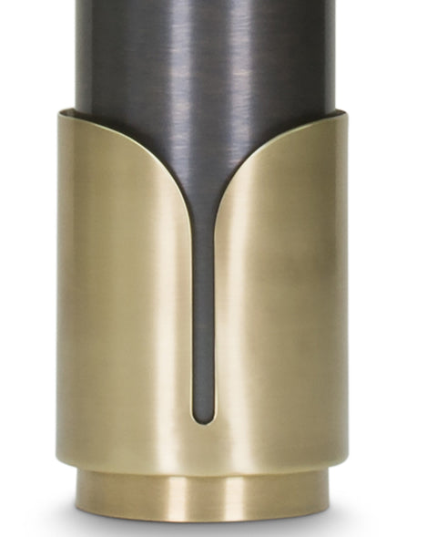 Huxley Art Deco Column Accent Table Lamp